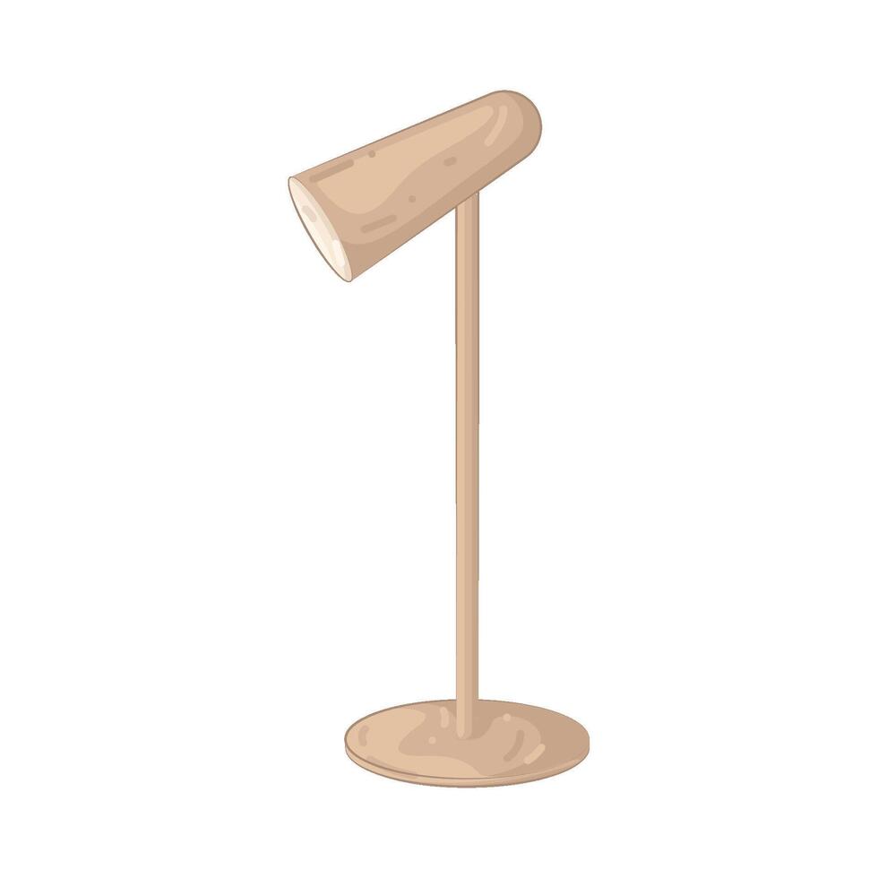 Illustration of a Desk Lamp vector