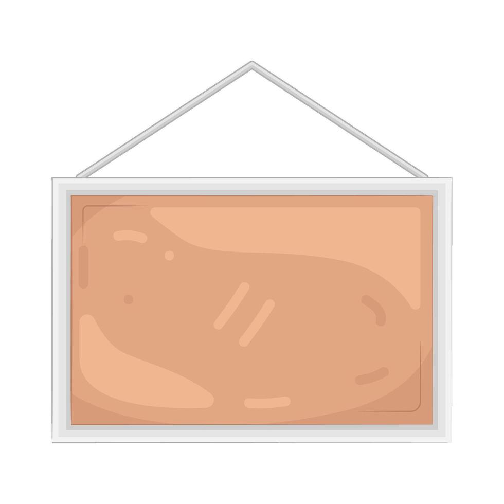 Bulletin Board Illustration vector