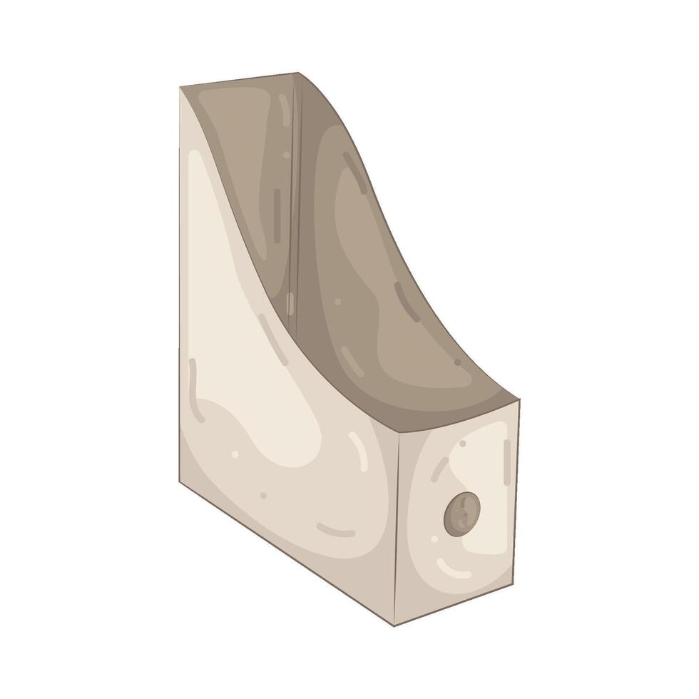 Illustration of file box vector