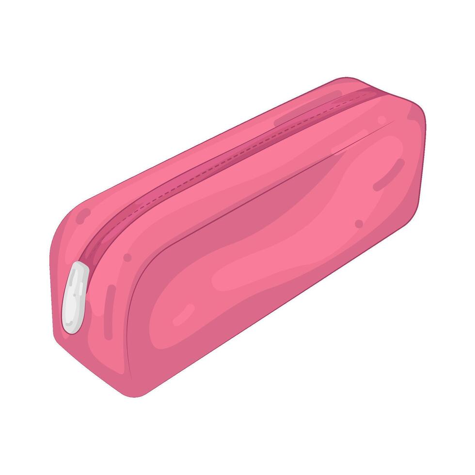 Pink Pencil Case vector