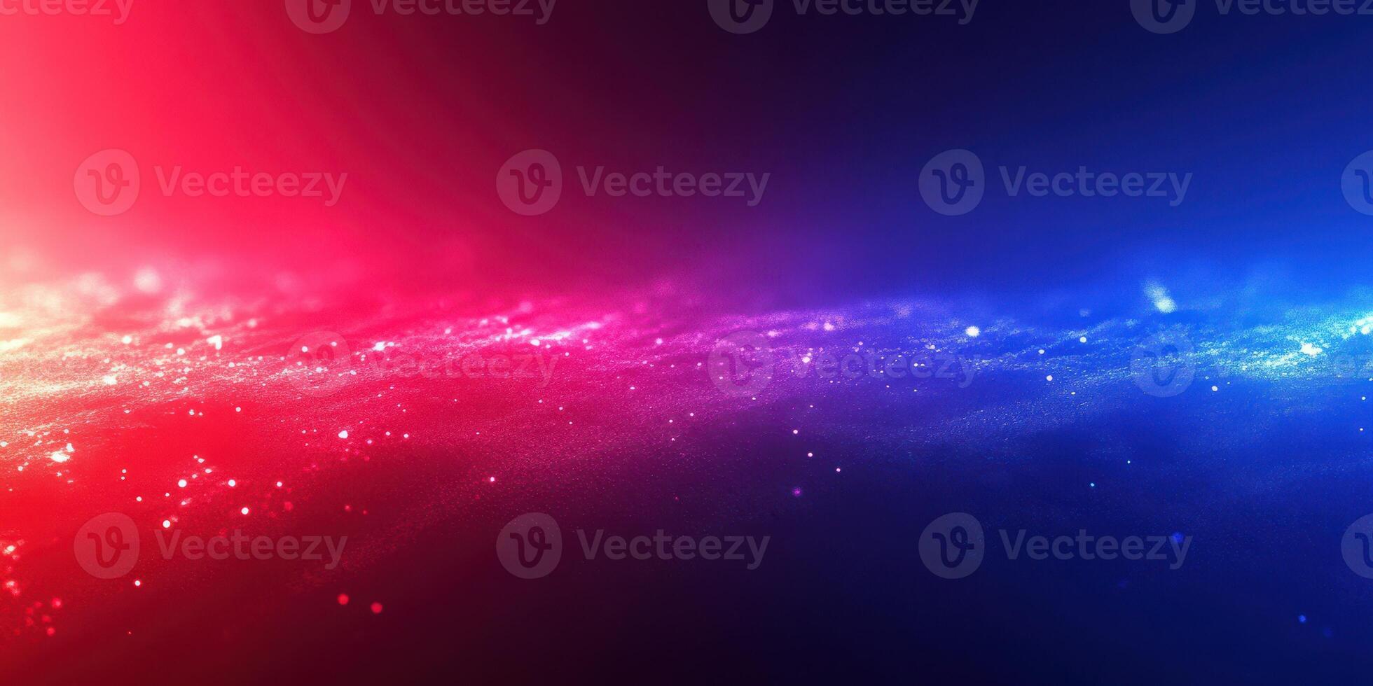 Colorful abstract background featuring a blend of red and blue hues with sparkling lights in an artistic display photo