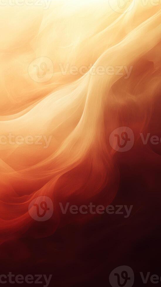 Swirls of warm colors create an abstract background with a blend of orange and brown hues in a peaceful setting photo