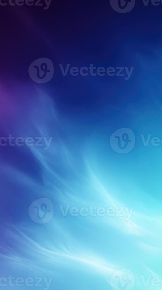 Colorful gradient of blue and purple hues blending seamlessly in abstract art design photo