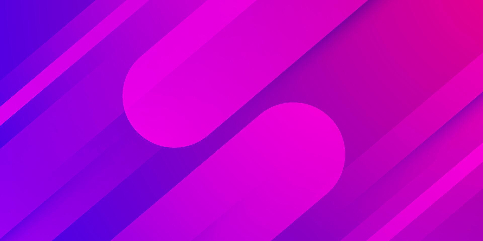 Abstract colorful gradient purple and blue 3D background. Dynamic shaper pattern overlap concept. vector