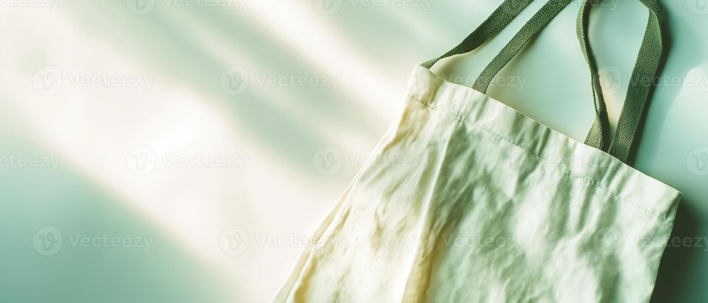 Cotton Tote Bag With Sunlight Effect photo