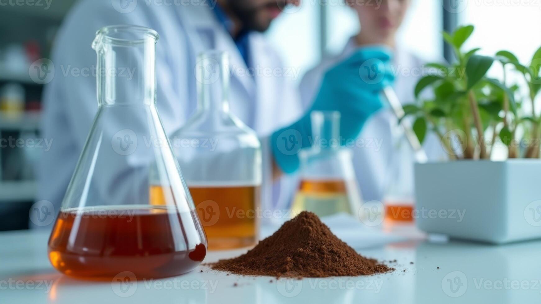 Scientists Experimenting With Plant-Based Medicine photo