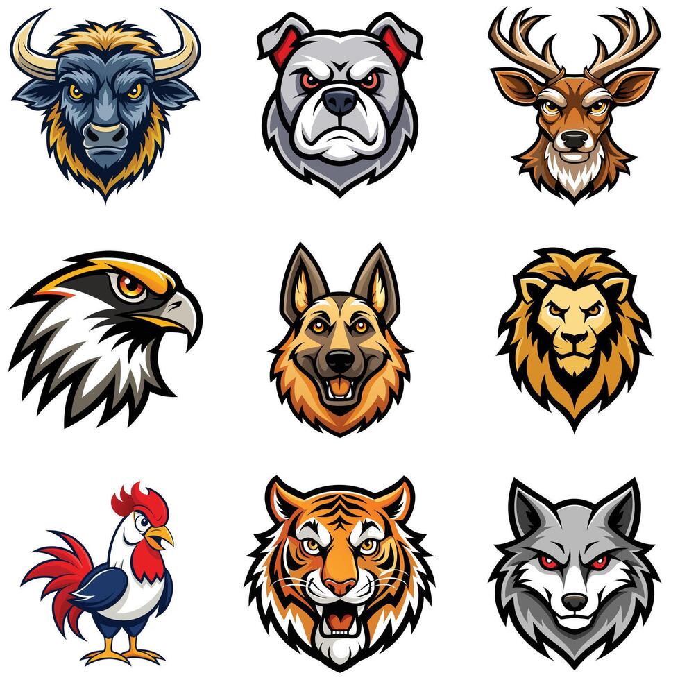 a Memorable Animal Mascot for Your Business vector