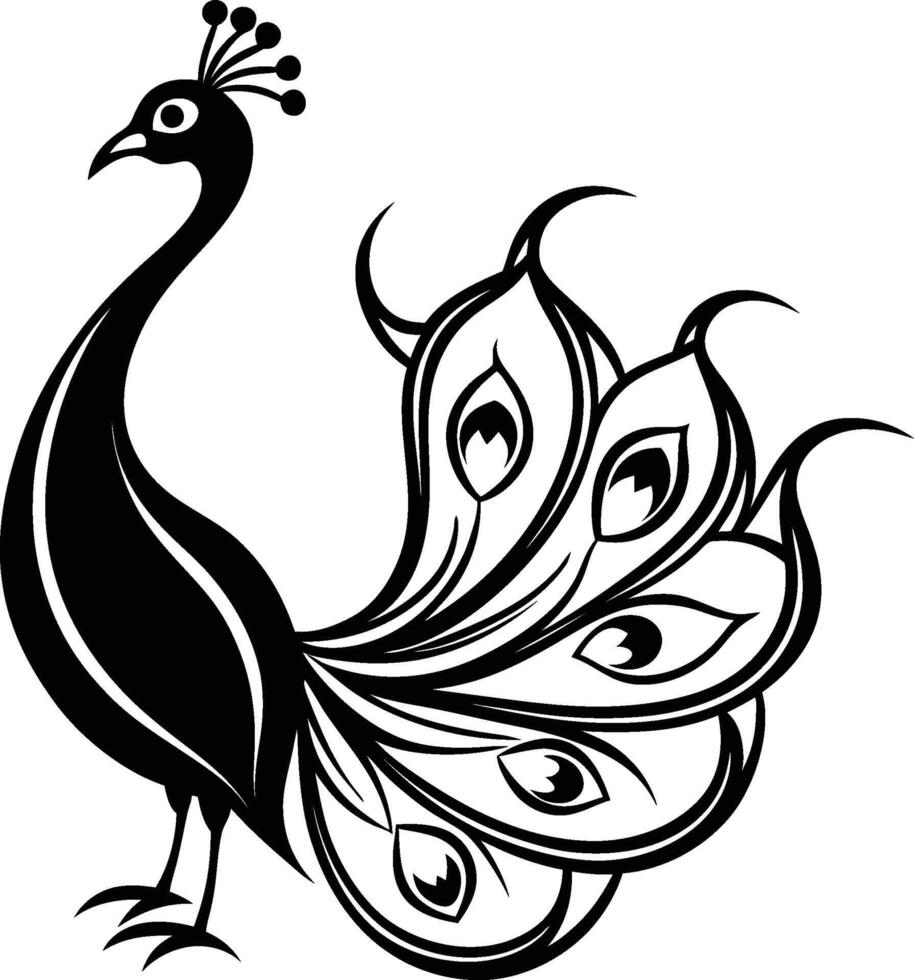 Peacock Bird Stunning Facts of This Majestic Creature vector
