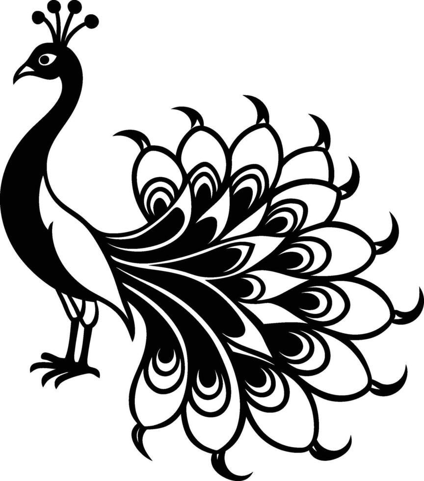 Peacock Stunning Facts Symbolism of This Majestic Creature vector