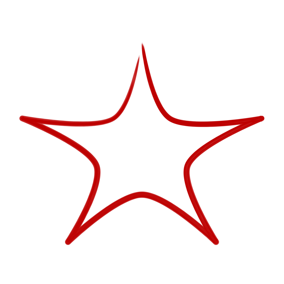 Star shape icon png