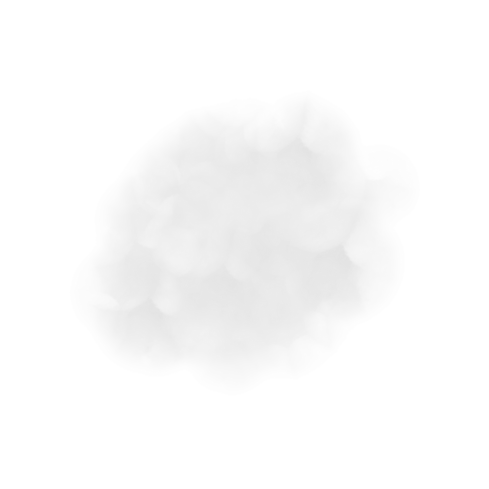Fluffy smoke Effect png