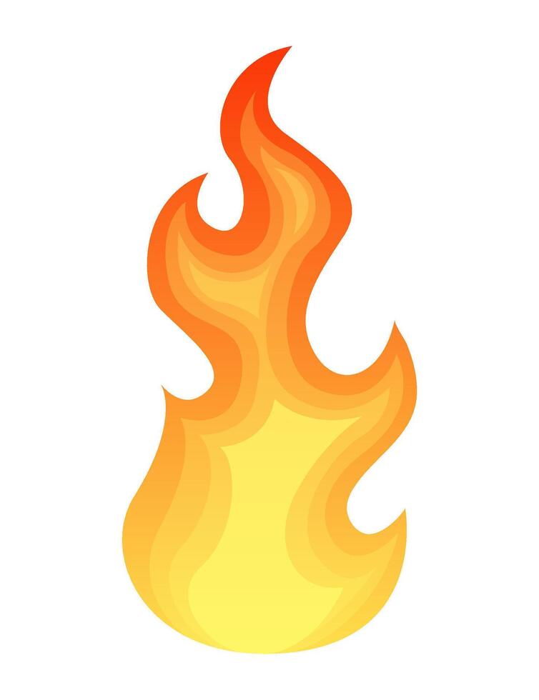 Fire campfire Flame Graphics available for diverse media use and projects vector