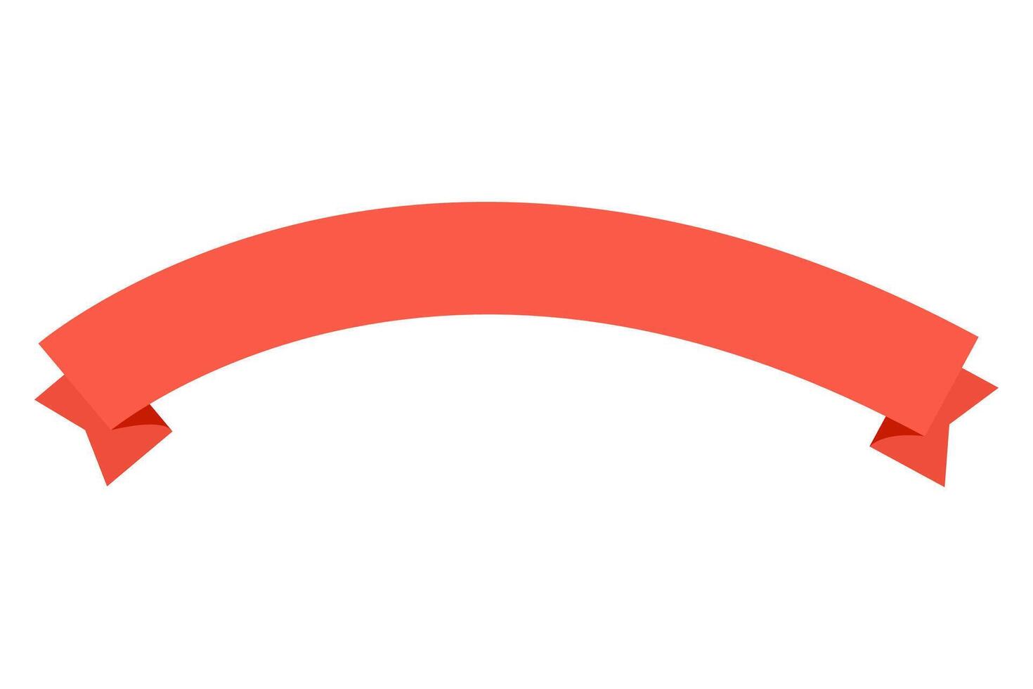 Ribbon element. Vintage. Modern simple ribbon. illustration vector