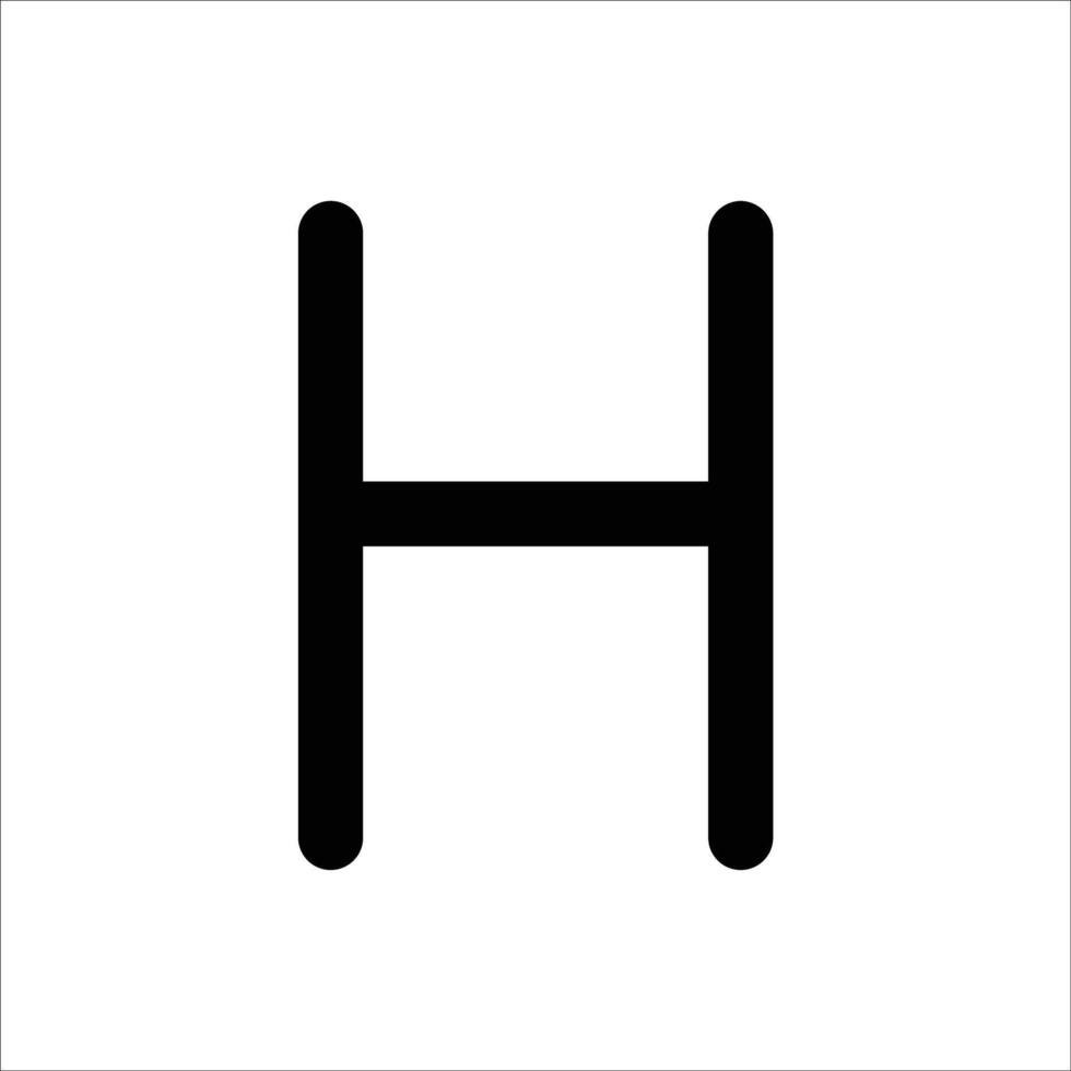 Height Type Icon vector