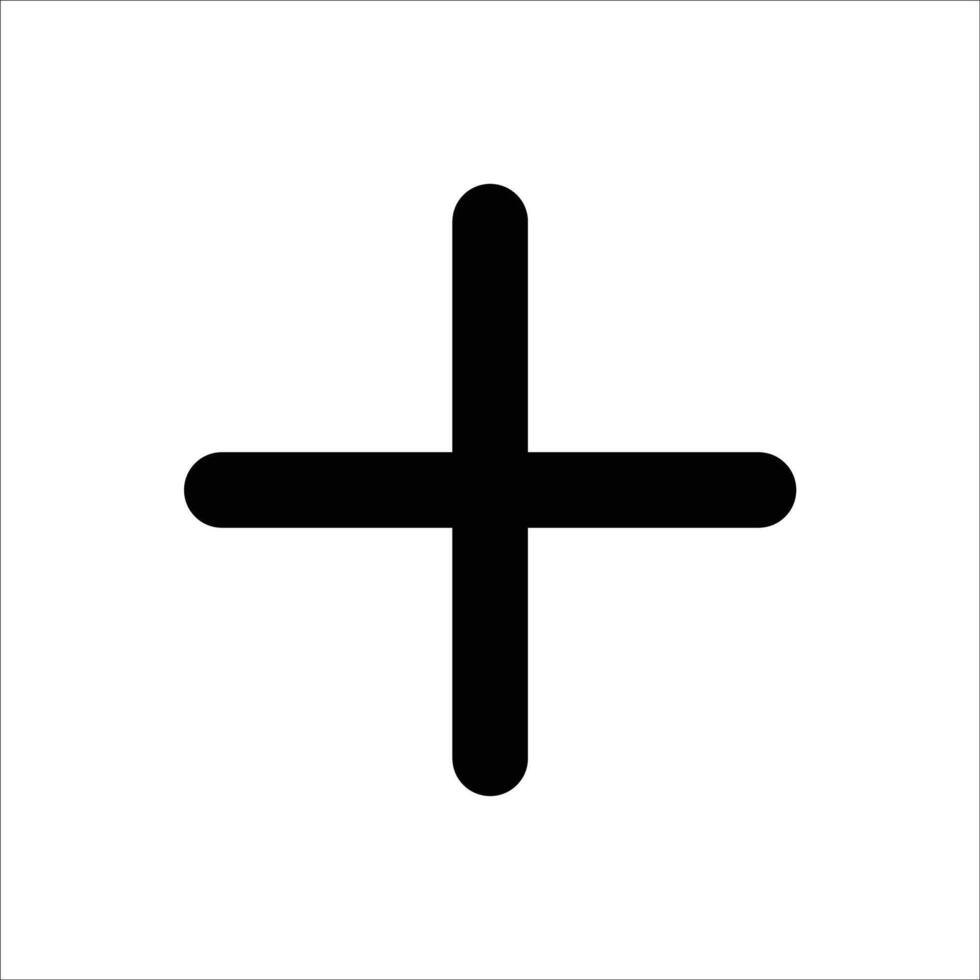 Plus Action Icon vector