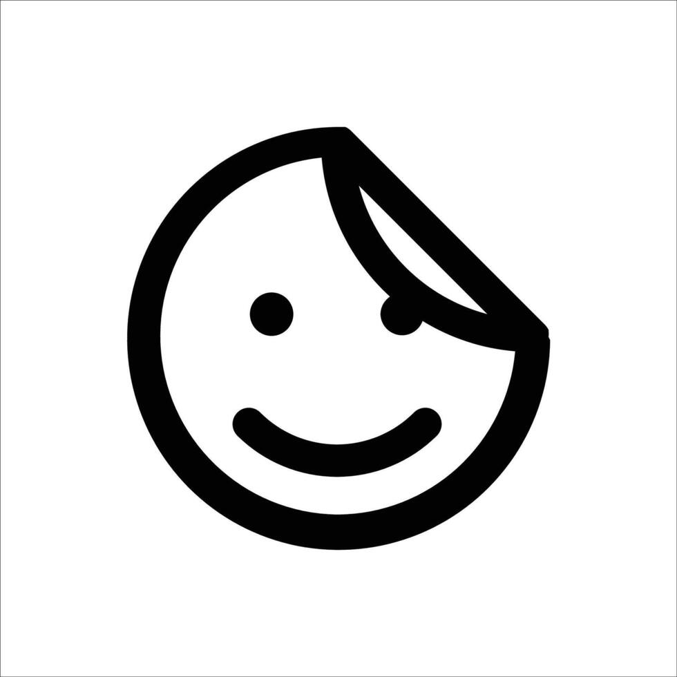 Sticker Action Icon vector