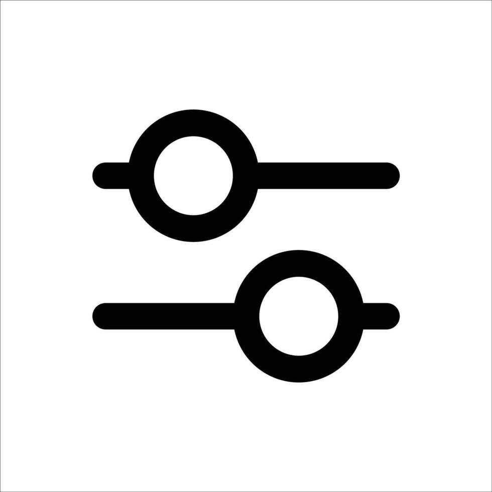 Sort Filter - Organize and Arrange Icon vector