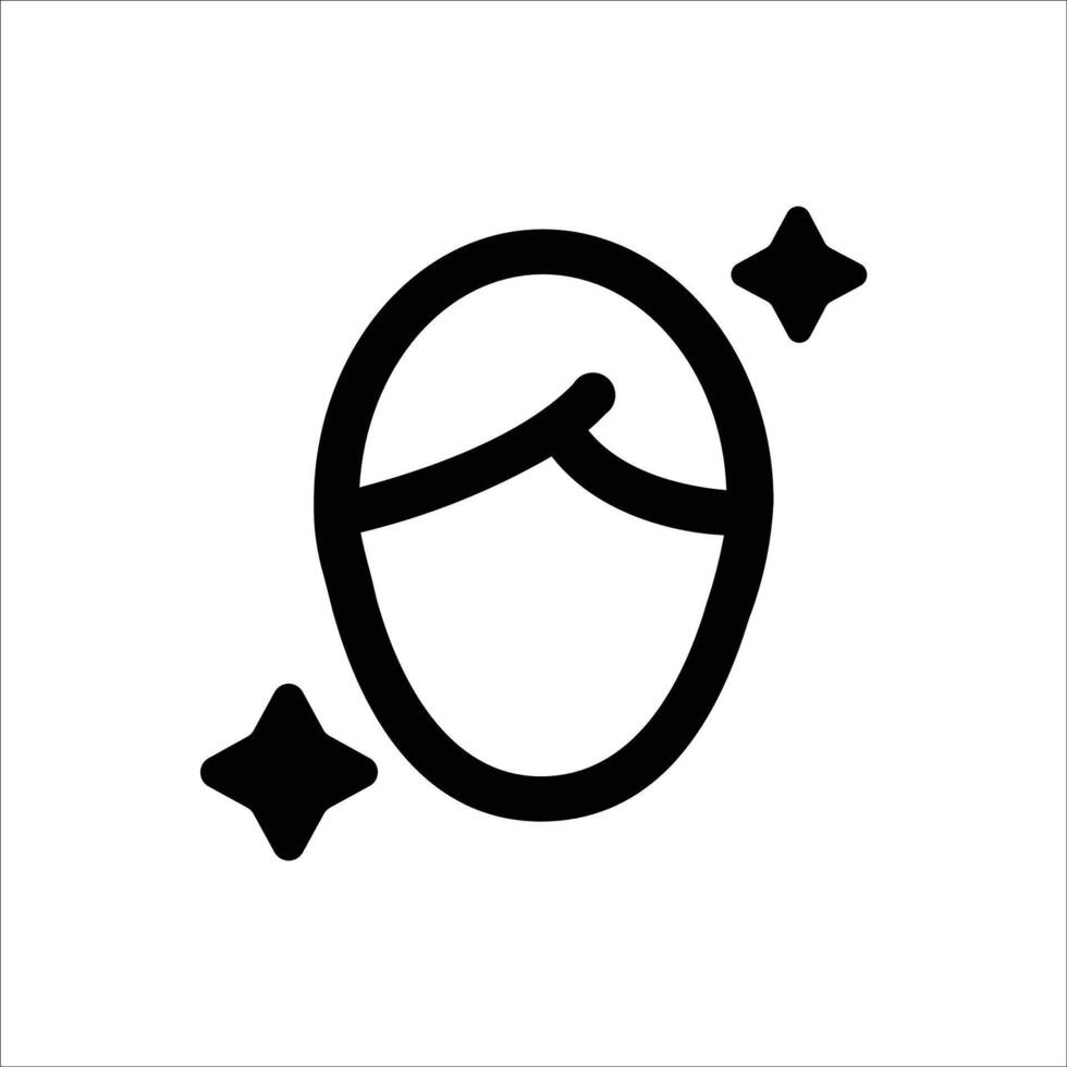 Face Filter Action Icon vector
