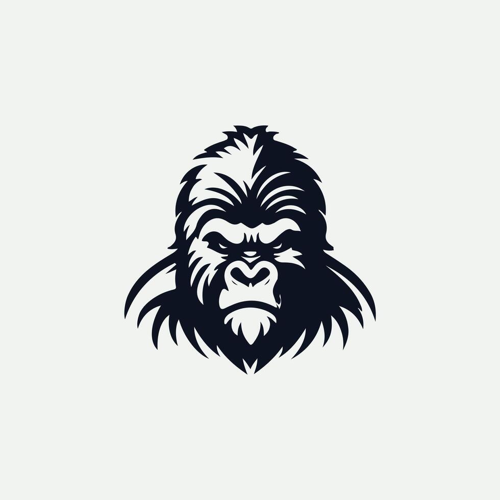 Battle Ready gorilla design vector