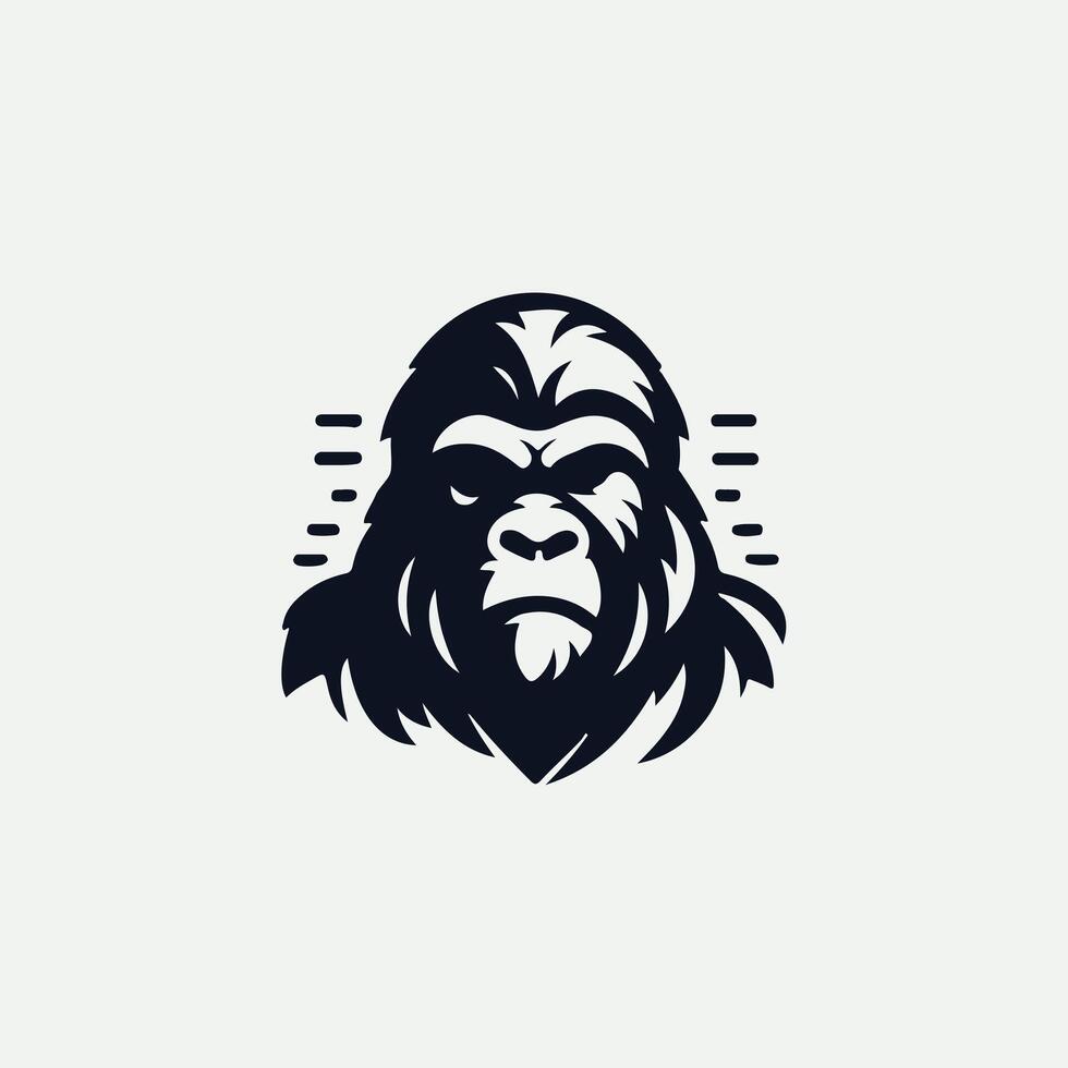 Stormbringer gorilla design vector