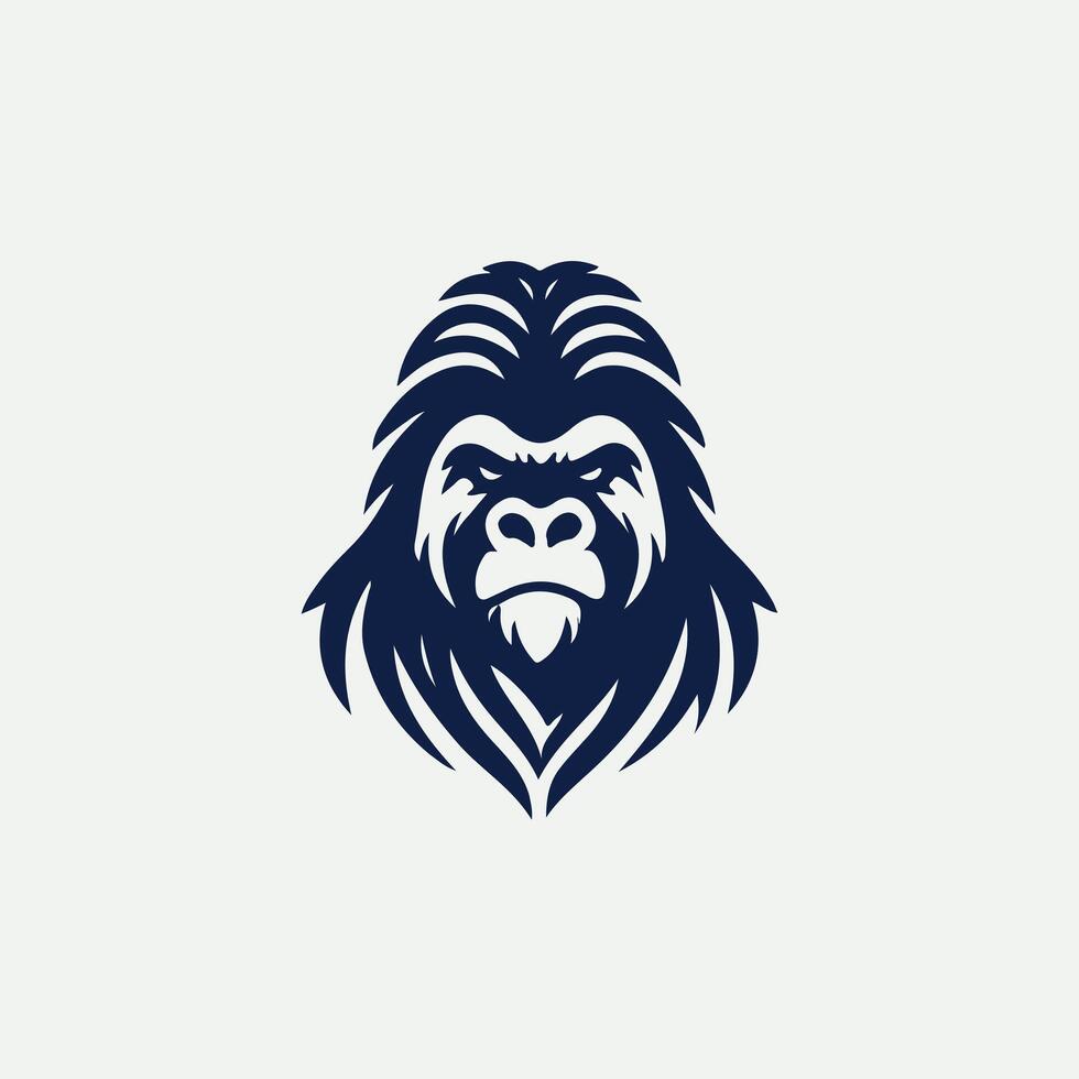 Gorilla Powerhouse Design vector