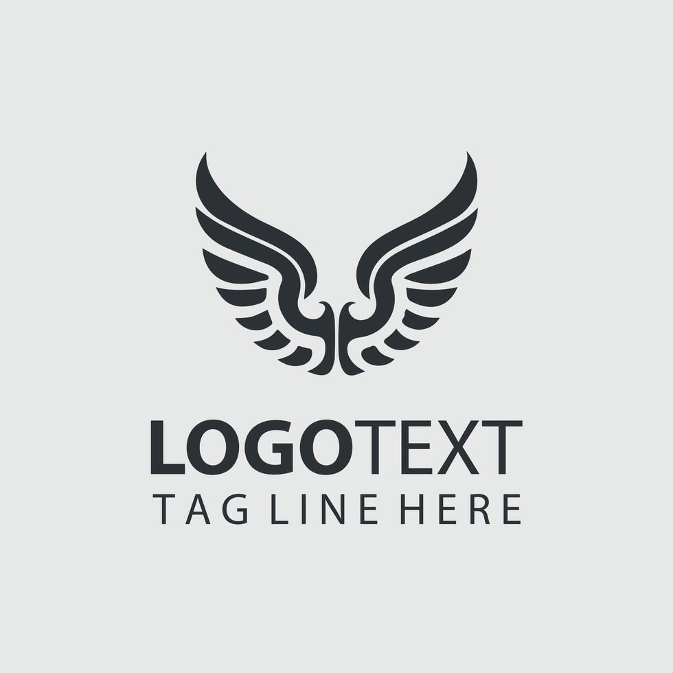 Rapid Wings Logo Design vector
