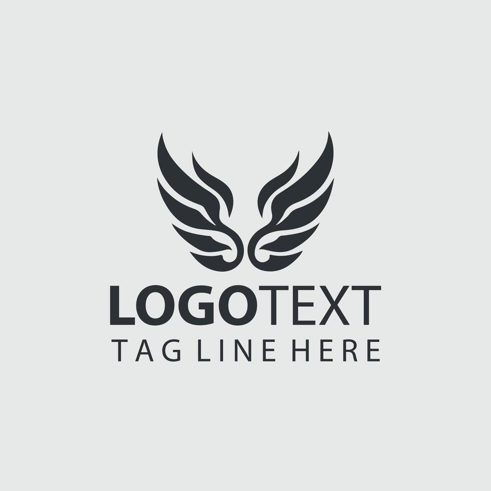 Winged Revolution Logo Design vector