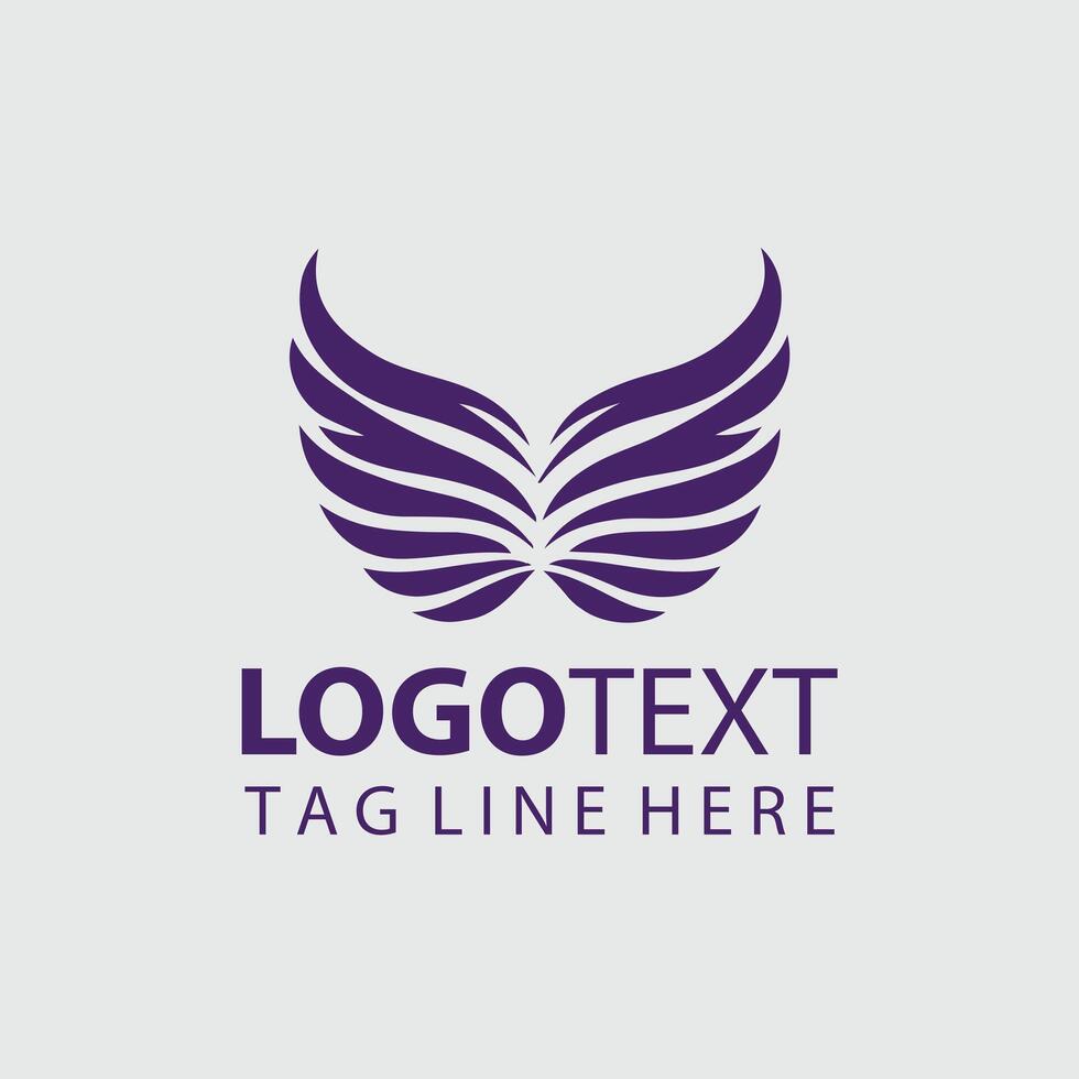 Sky Dynasty Wings Logo Design vector