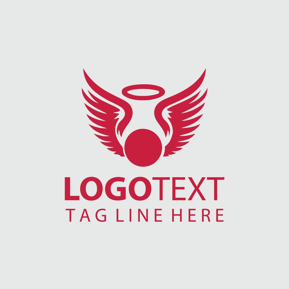 Wing Voyage Logo Design vector