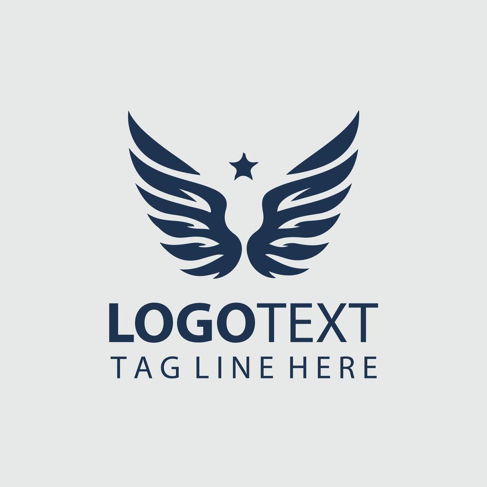Winged Phoenix Logo vector