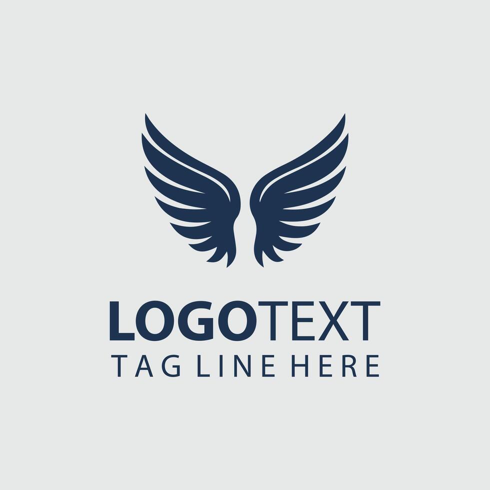 Soar Flight Wings Design vector