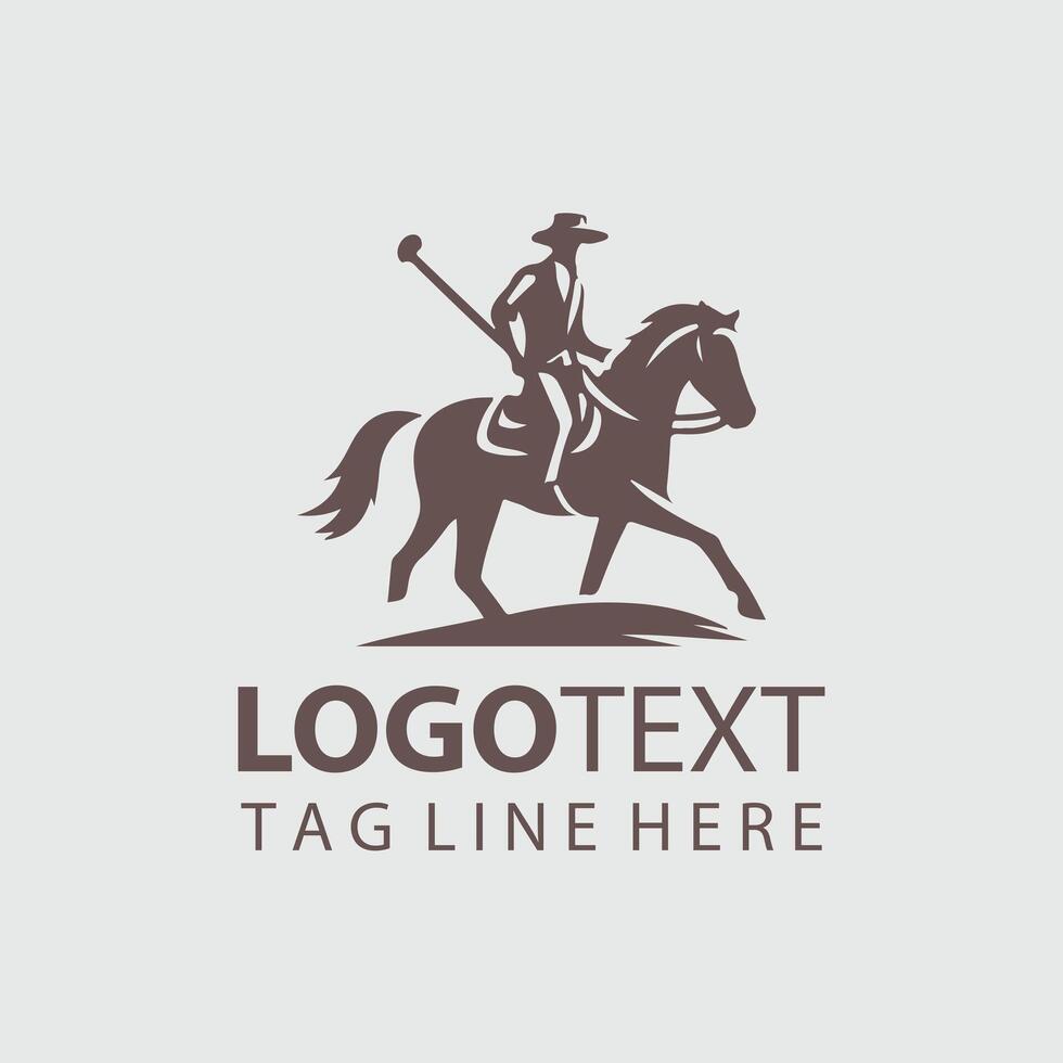 Midnight Rider Horse rider vector