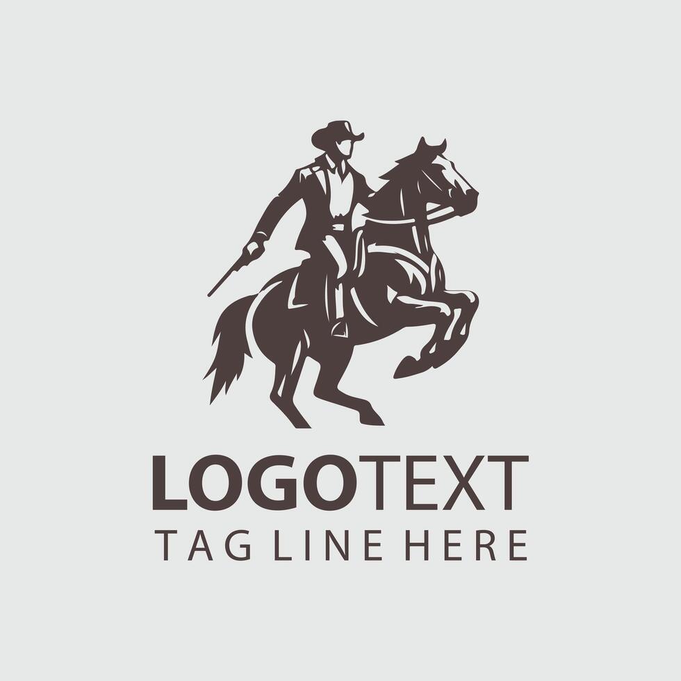 TrailBlazer Riders Horse rider vector