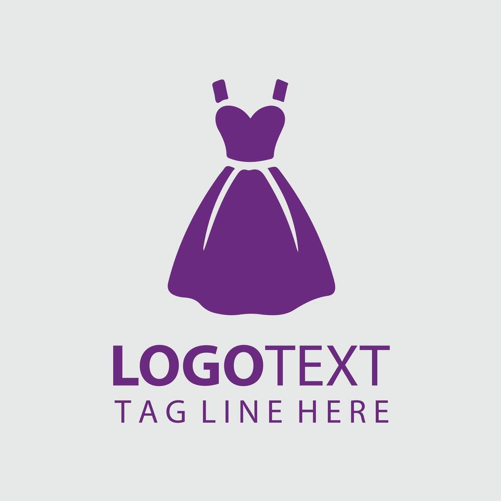Luxe Lily Woman Dress Logo vector
