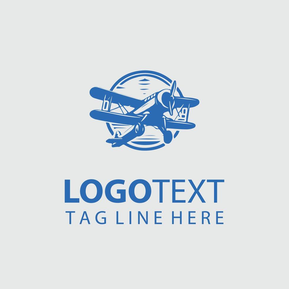 Retro Gliders Vintage Plane Design vector