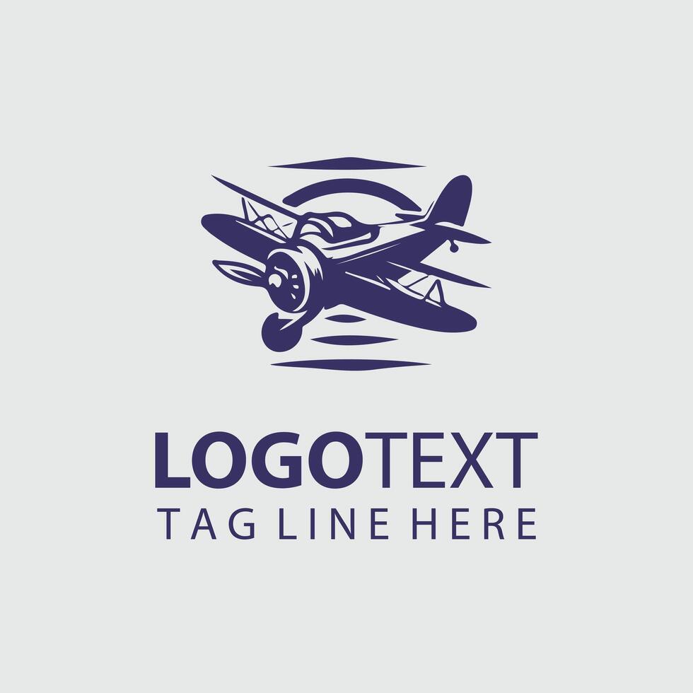 Flight Renaissance Vintage Plane Design vector