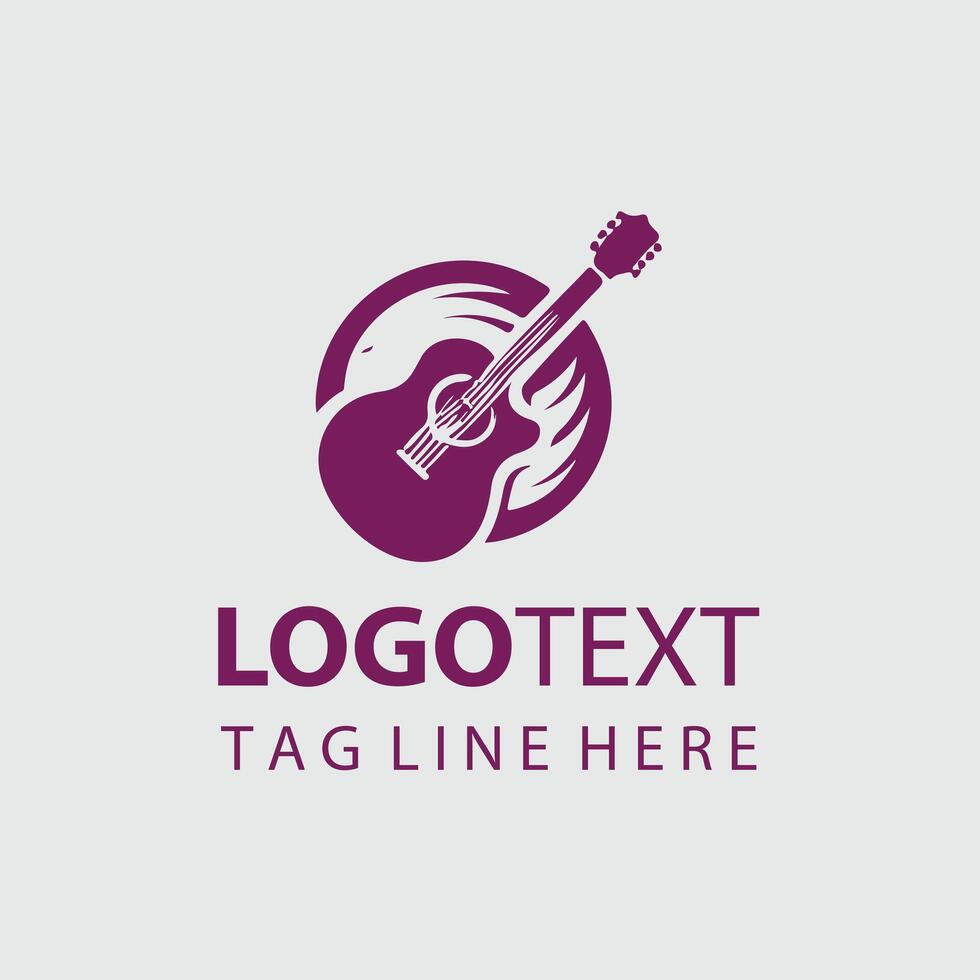 Sonic Pulse Guiter Design vector