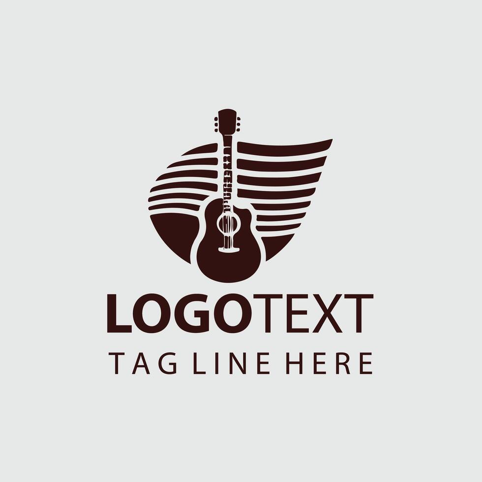 Riff Craft Guiter Design vector