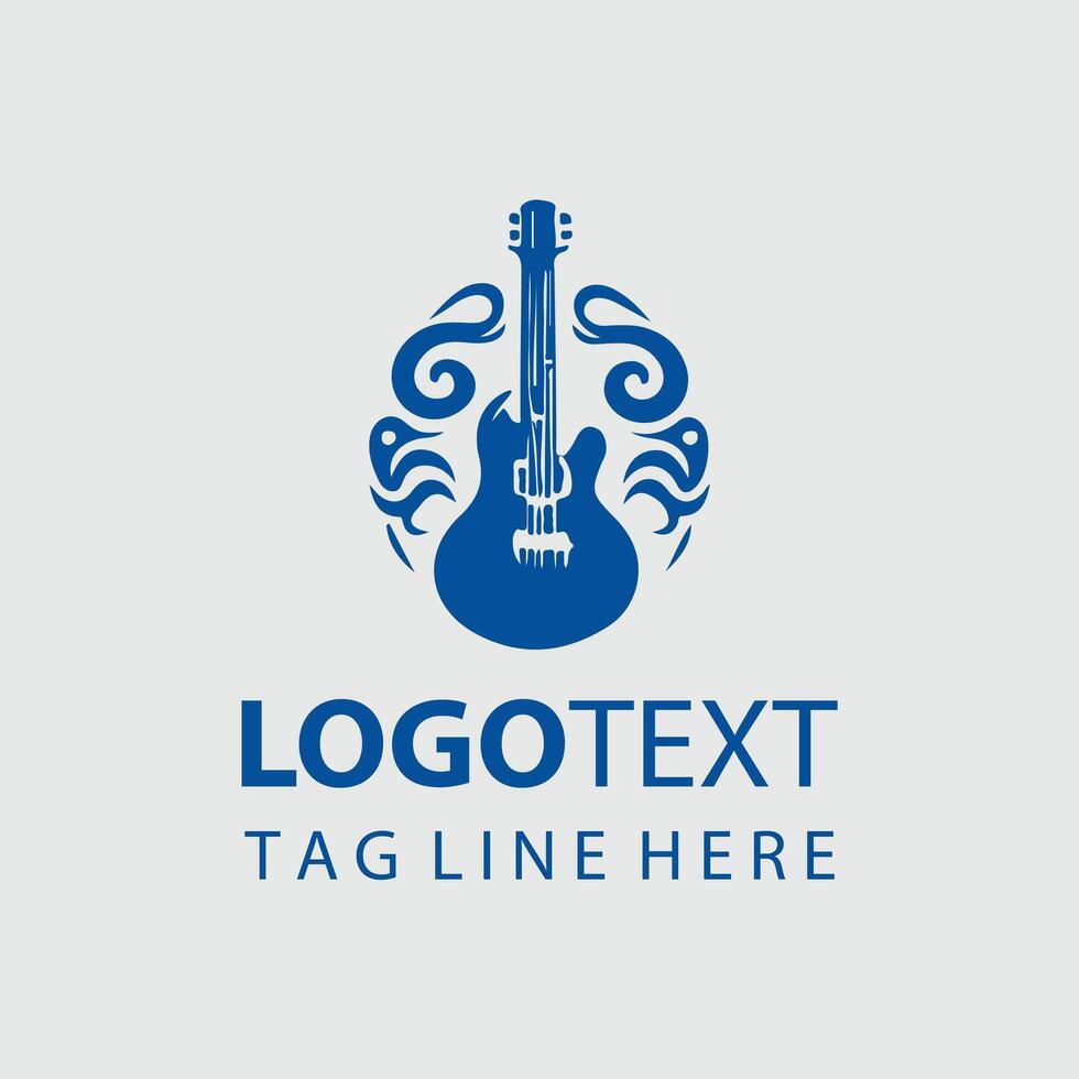 Sonic Pulse Guiter Logo vector