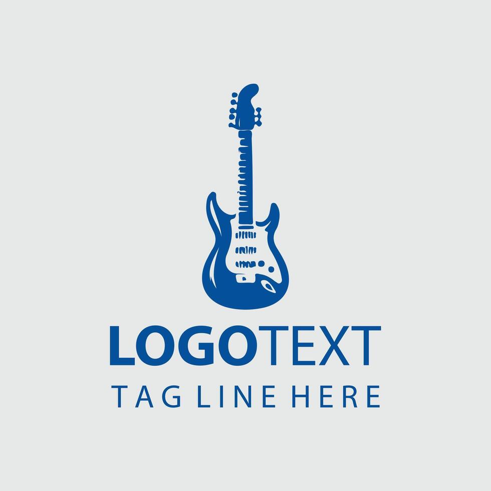 True Strum Guiter Design vector