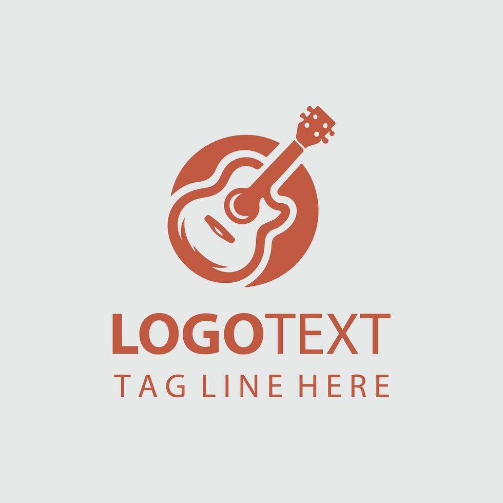 String Echo Guiter Design vector