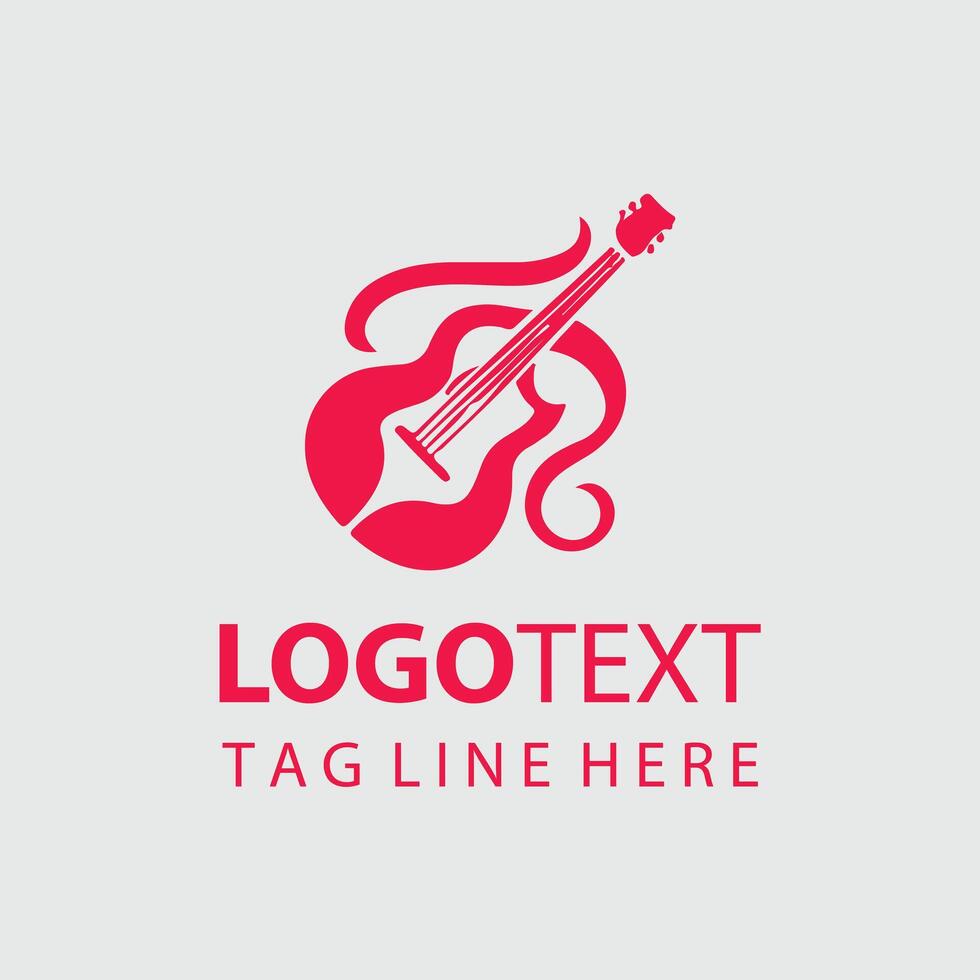 Harmony Tone Guiter Design vector