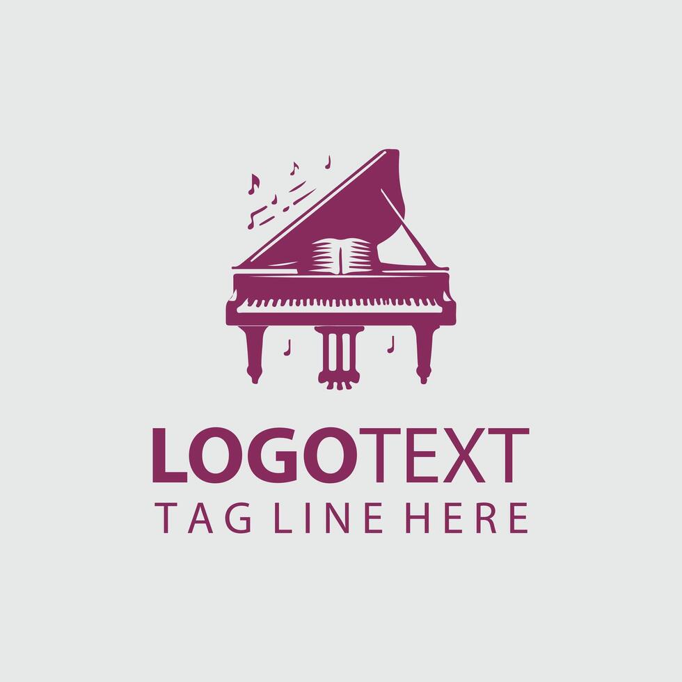 Classical Pavilion Piano logo vector