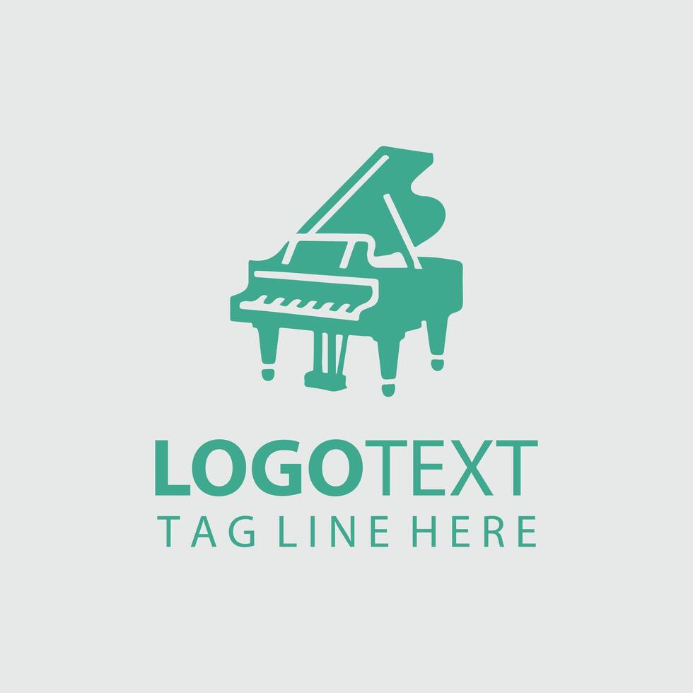 The Music Pavilion Piano vector