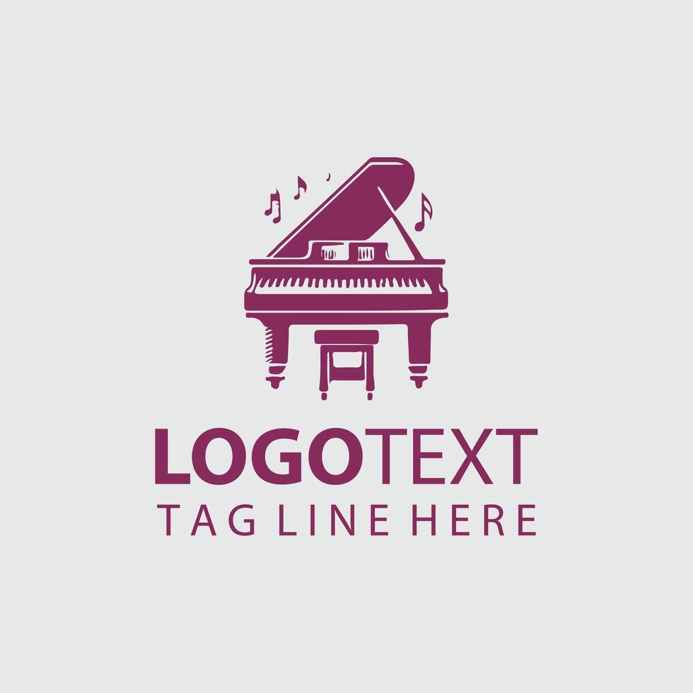 The Allegro Pavilion Piano vector