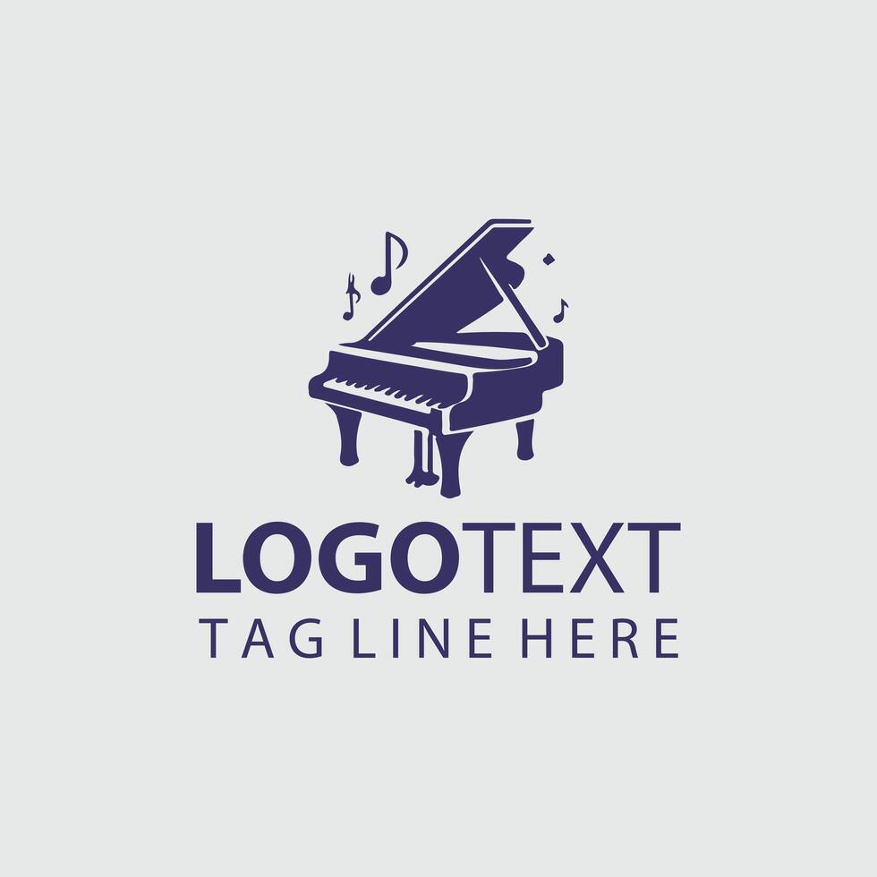 Sound Pavilion Piano design vector