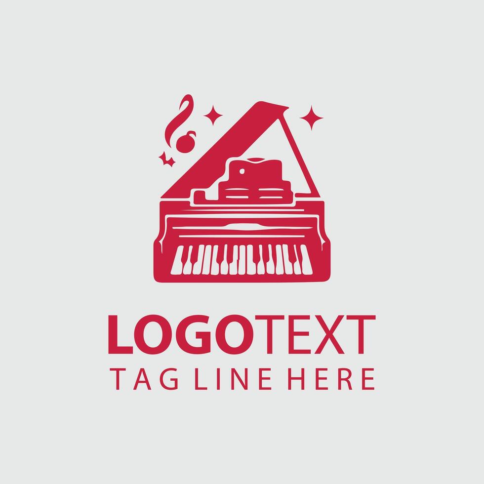 Melody Pavilion Piano design vector