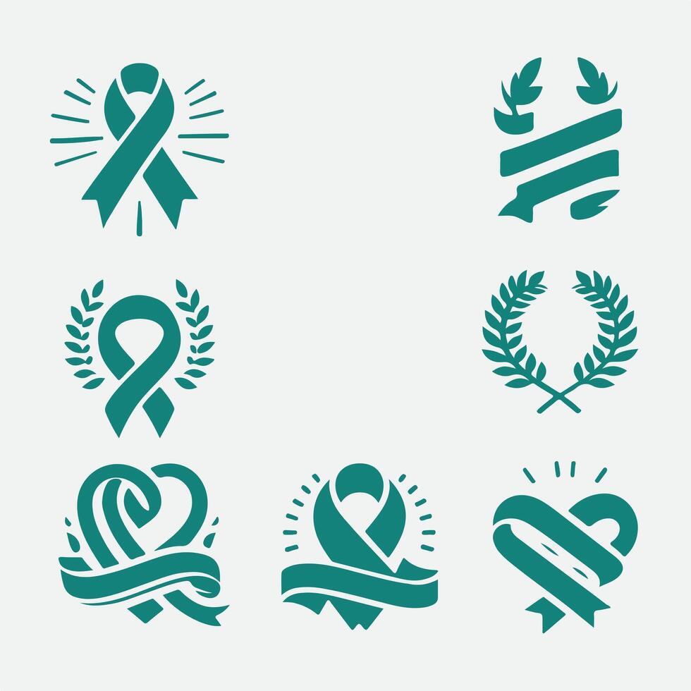 Elegant Ribbon Collection Logo vector