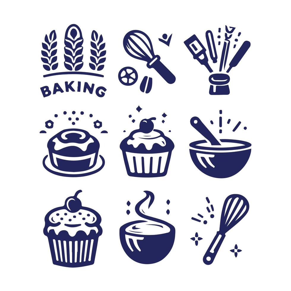 Golden Crust Baking collection logo vector