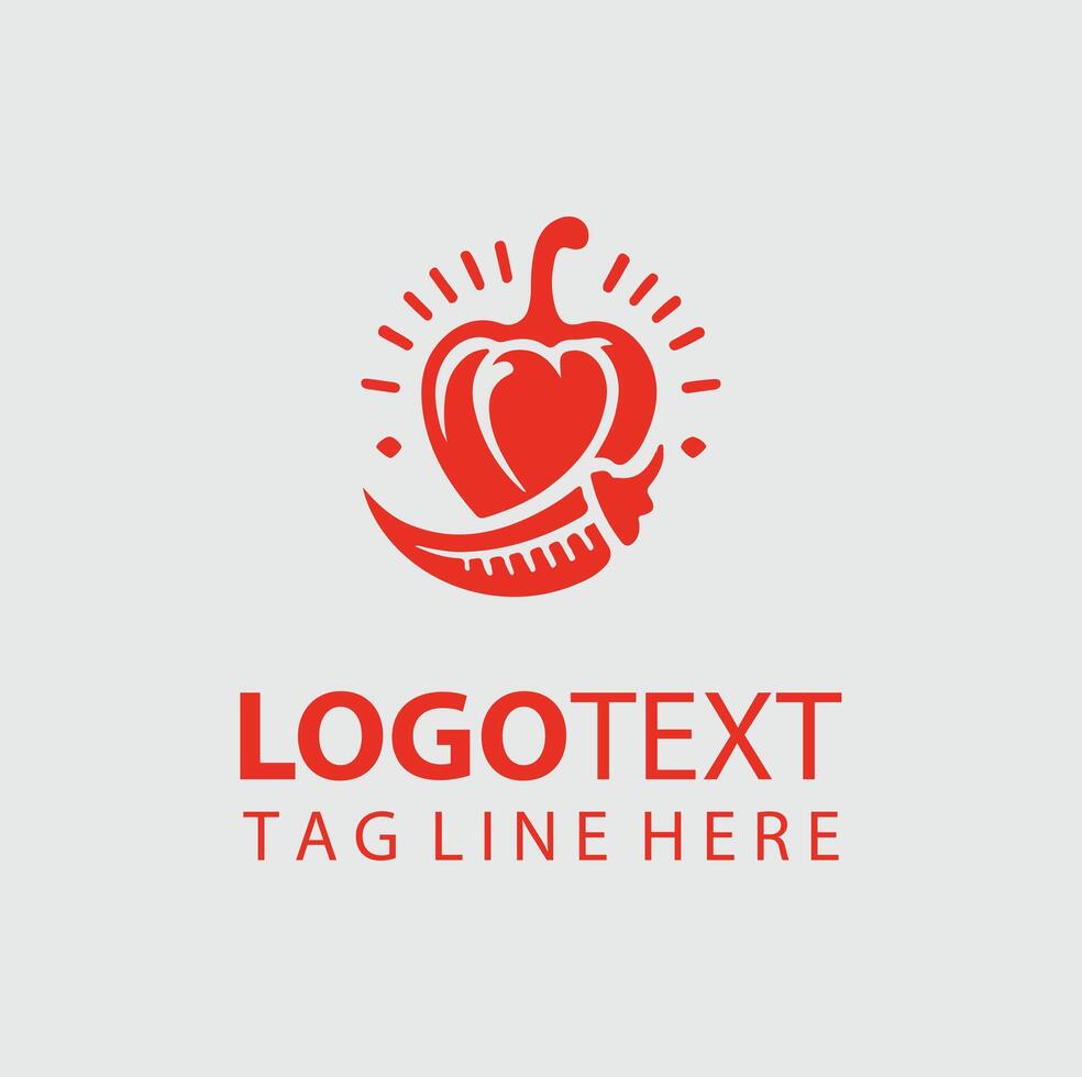 Lava Chili Pepper Design vector